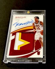 2020-21 PANINI IMMACULATE ISAAC OKORO RPA RED JUMBO 3 COLOR PATCH SP RC #’d 25!