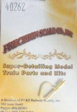 Precision Scale O #40262 Whistle, Single Chime (Brass Casting)