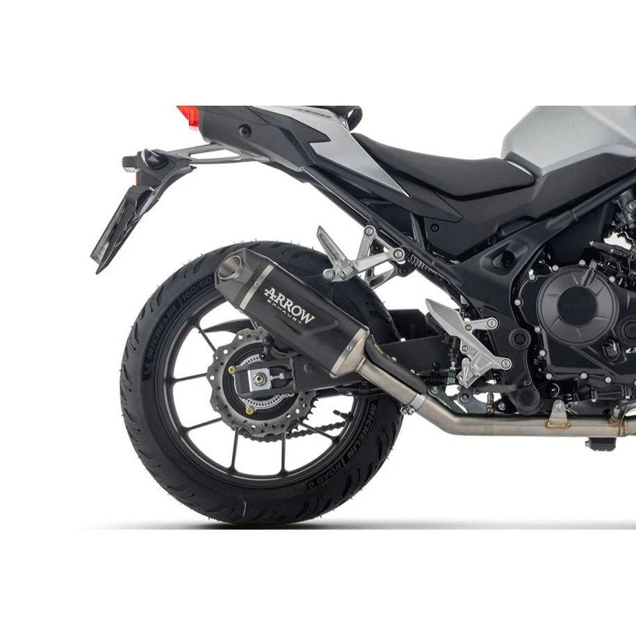 TERMINALE DI SCARICO ARROW INDY RACE EVO ALLUM. DARK HONDA CB 750 HORNET 2025 - Immagine 2 di 4