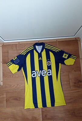 Fenerbahce Jersey Home football shirt 2009 - 2010 Adidas Mens S