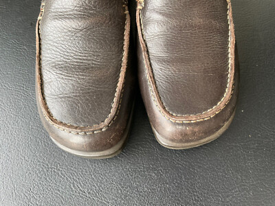 Donald J Pliner Sport Brown Leather Loafer Slip On Driving  display picture 3