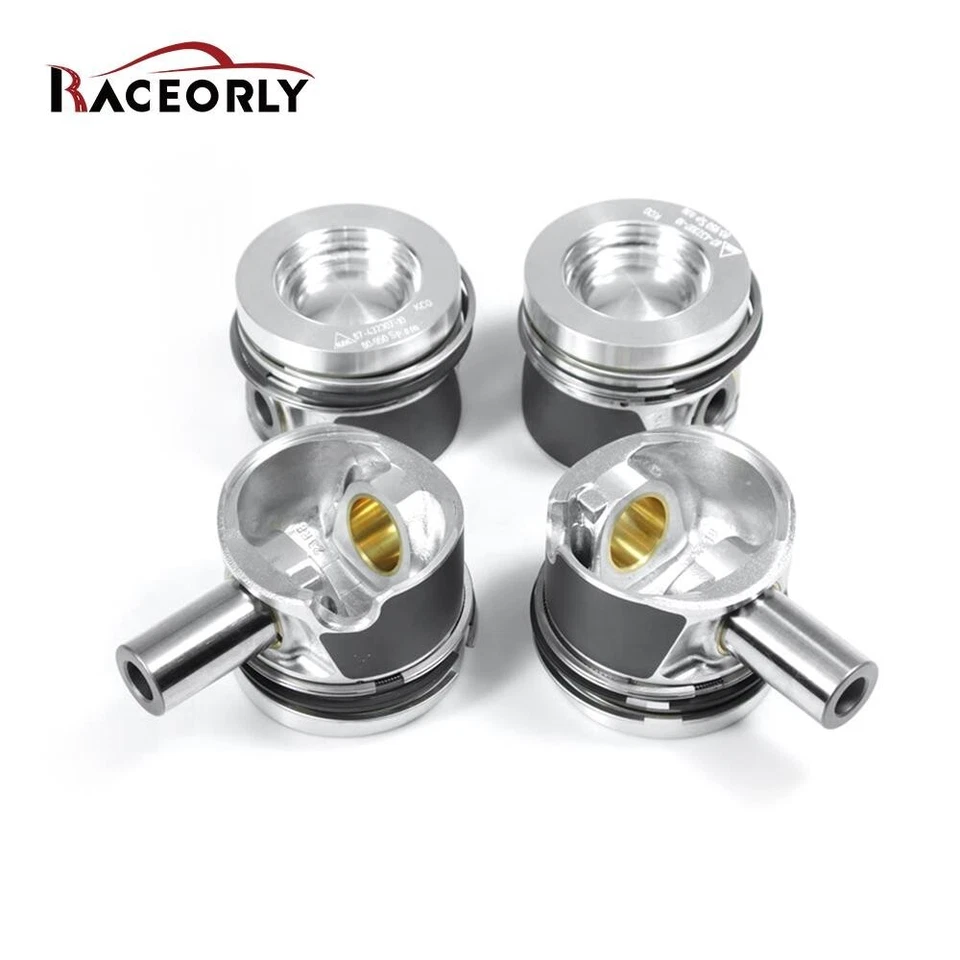 RACEORLY Pistons Rings +0.5mm For VW Amarok Jetta Multivan 2.0 TDI 03L107065M Foto 2 de 4