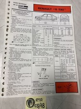 Revue technique Renault R11