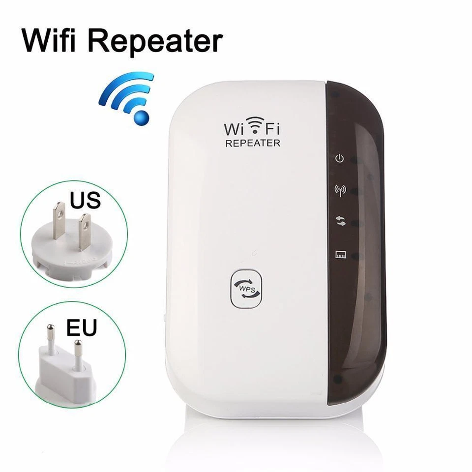 2.4G WiFi Wireless Repeater WiFi Range Extender 300Mbps Amplifier Booster 300M - Image 4 of 4
