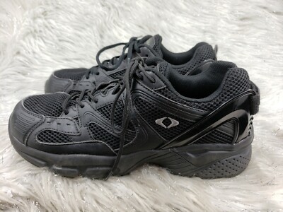 APEX X520 Black Comfort Work Casual Shoes Size 8 WIDE / 41  display picture 1
