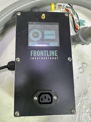 Frontline International Waste Oil System Control Panel Tested