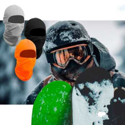 2 Passamontagna Per Moto - Multifunzione Per Uomo E Donna, Scaldacollo Con Passanti Orecchie Per Sport Invernali