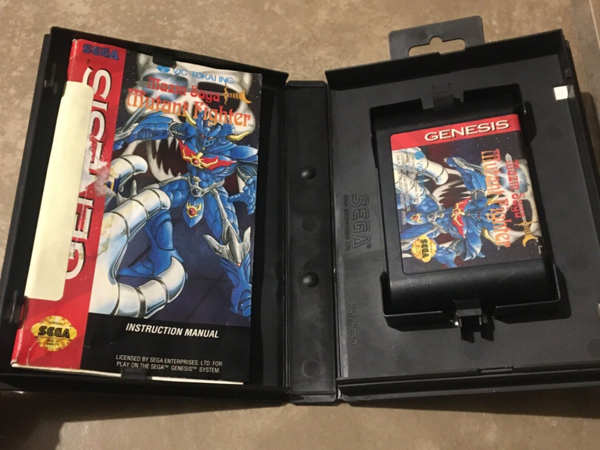 Mazin Saga Mutant Fighter Sega Genesis Game CIB Complete in Box | eBay