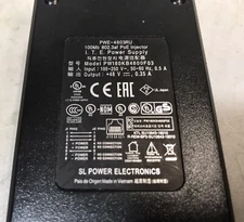 SL POWER ELECTRONICS  PWE-4803RU 100Mb 802.3af POE INJECTOR POWER SUPPLY