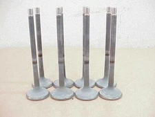 8 Titanium 5/16" Exhaust Valves 1.600" Head 5.640" Long SB2.2 Manley Del West