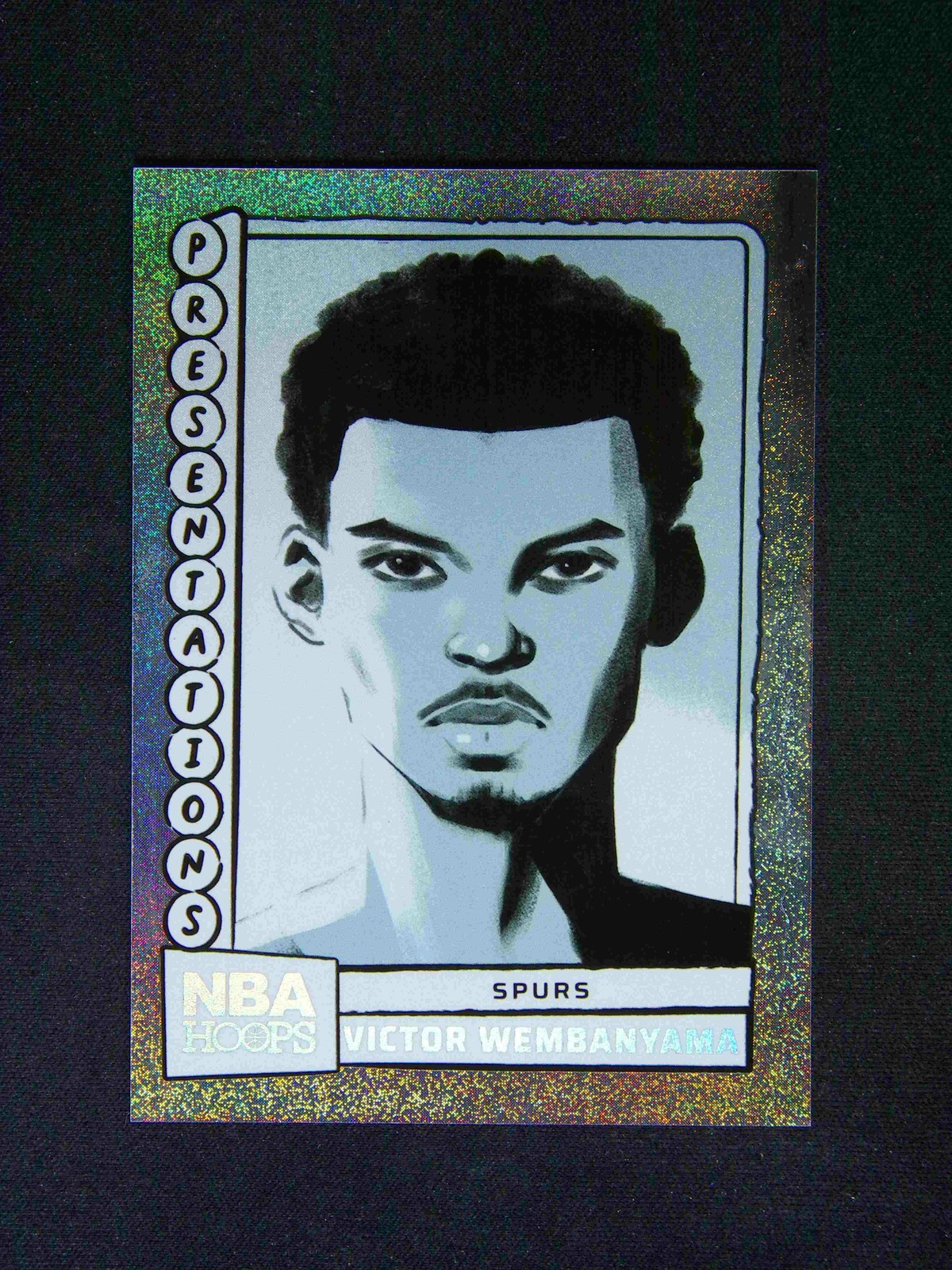 2024-25 Panini Hoops Victor Wembanyama #10 Presentations SSP