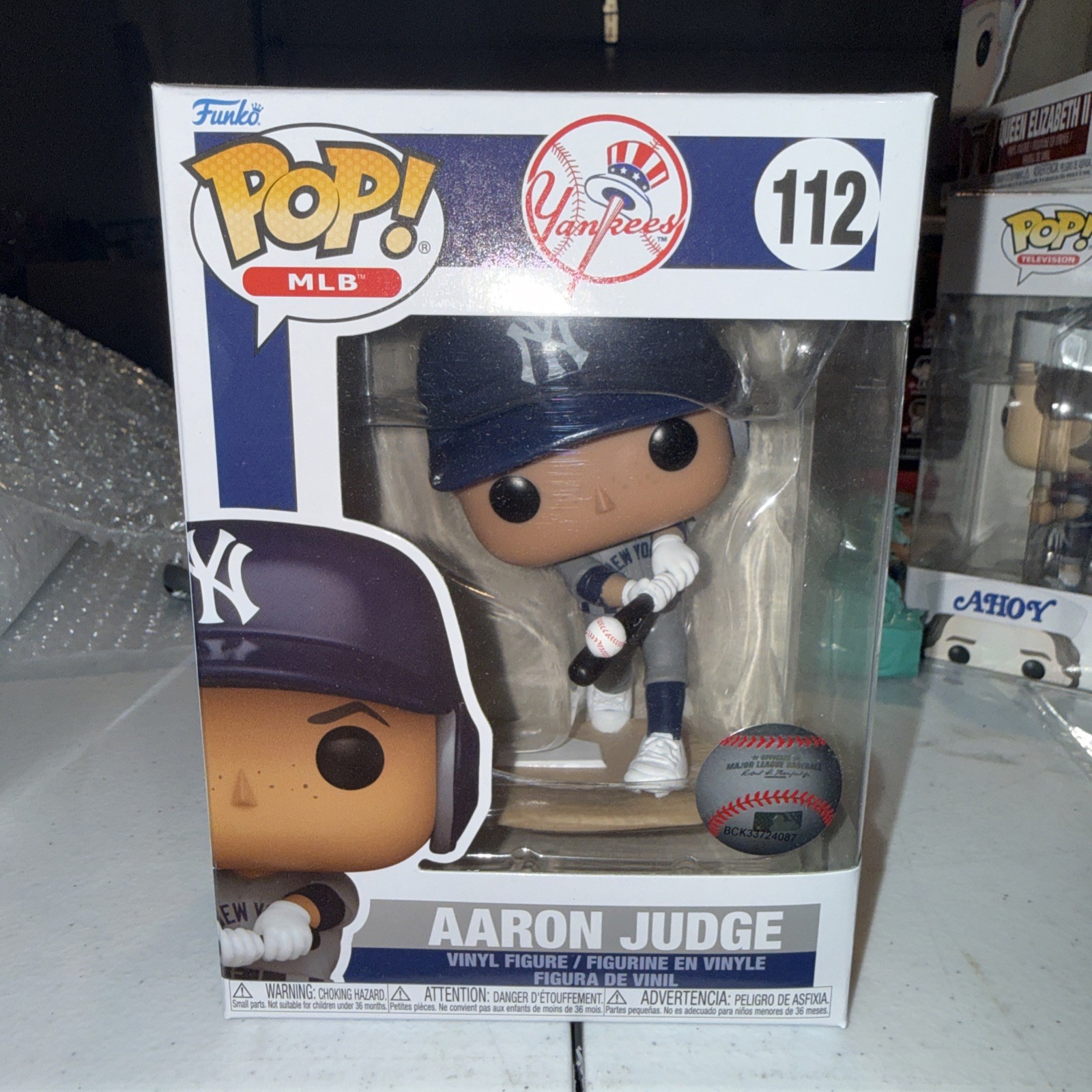 Funko Pop! Vinyl: Aaron Judge #97 w/Ecotek Protector!