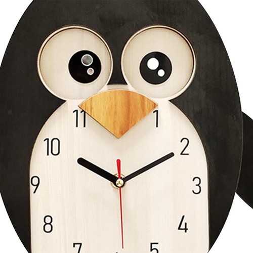 Hanging Clock Compact Small Size Timepieces for Decor Dormitory Drawing Room - Picture 6 of 7