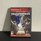 Transformers : The Game-Greatest Hits Sony PlayStation 2 PS2 +Bonus Disc! Tested