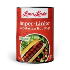 Loma Linda - Super Links (15 oz.) - Plant Based - Vegetarian Hot Dogs