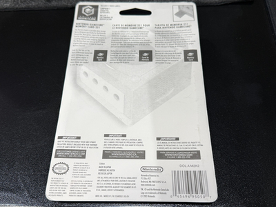 Nintendo Gamecube Memory Card 251 Japan Imported - Black for