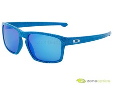 Oakley Sliver Sunglasses OO9262-17 Fingerprint Sky Blue/Sapphire Iridium