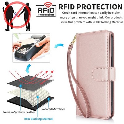 Ledertasche für Geldbörse Google Pixel 10 9 Pro XL 8 7A Magnetischem Schutzhülle