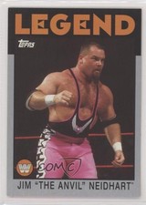 2016 Topps Heritage WWE Legend Divas Championship Silver 17/50 Jim Neidhart 2k3
