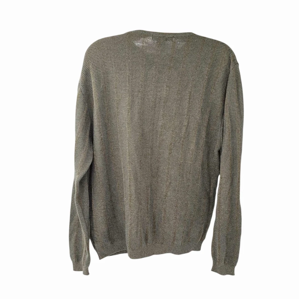 Suéter Vintage Murano Italia Grande Tejido Apretado Manga Larga Hecho en Italia Foto 4 de 4