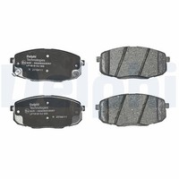 Bremsbelagsatz Scheibenbremse Delphi LP1819 FüR KIA Hyundai Carens SW CEE FD ED