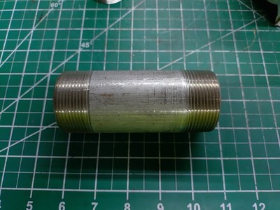 SS-5404-24-4.5 Pipe Nipple 304 Stainless Steel Male 1-1/2 NPT x 4-1/2''