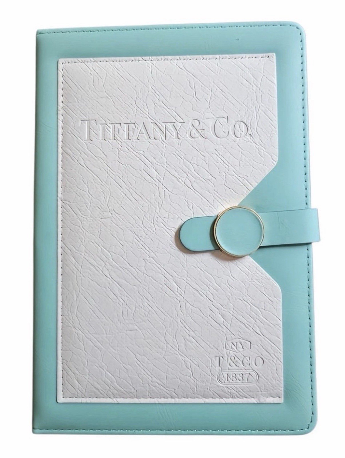 Tiffany & Co. Leatherette Notebook/Journal Magnetic Closure Leather Cover GWP
