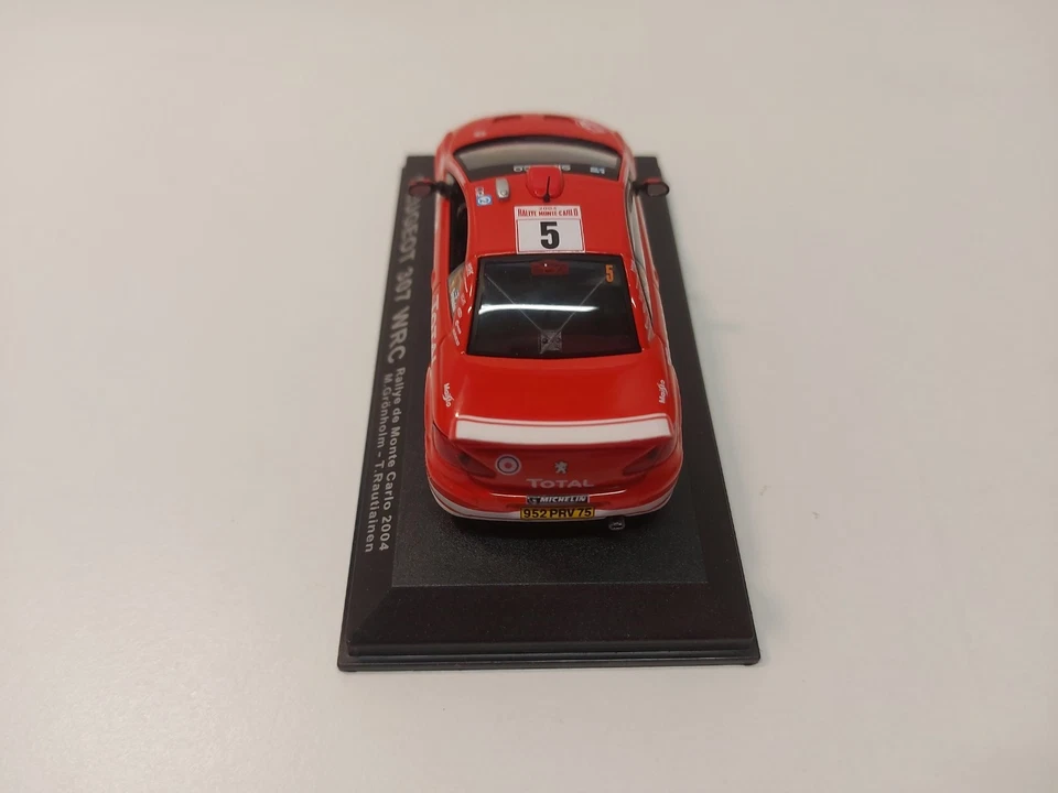 Rally WRC Peugeot 307 WRC Marcus Gronholm rallye de Monte-Carlo 2004 1:43 con Bo - Immagine 4 di 4
