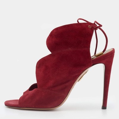 AQUAZZURA Sexy Thing Cut Out Heels 38.5 | eBay