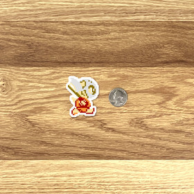 Splatterhouse Wanpaku Graffiti Magnets Famicom Pixel Art 66 Magnet Pack