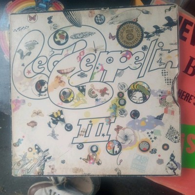 Led Zeppelin 3 sd7201. Do what thou wilt engraving