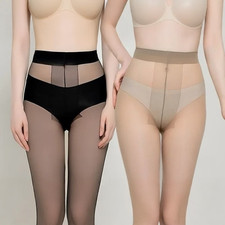 T-Crotch High Waist Pantyhose Ultra Sheer Tights Stockings