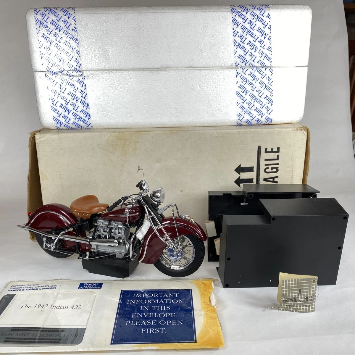 Franklin Mint Indian Motorcycles Vehicles for sale | eBay