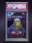 2025 Topps Chrome Lando Norris Helmet F1 75th Aniversary Refractor /75 PSA 9