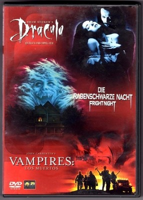 Vampir-Box | Dracula, Fright Night, Vampires | 3-DVDs | DVD 408
