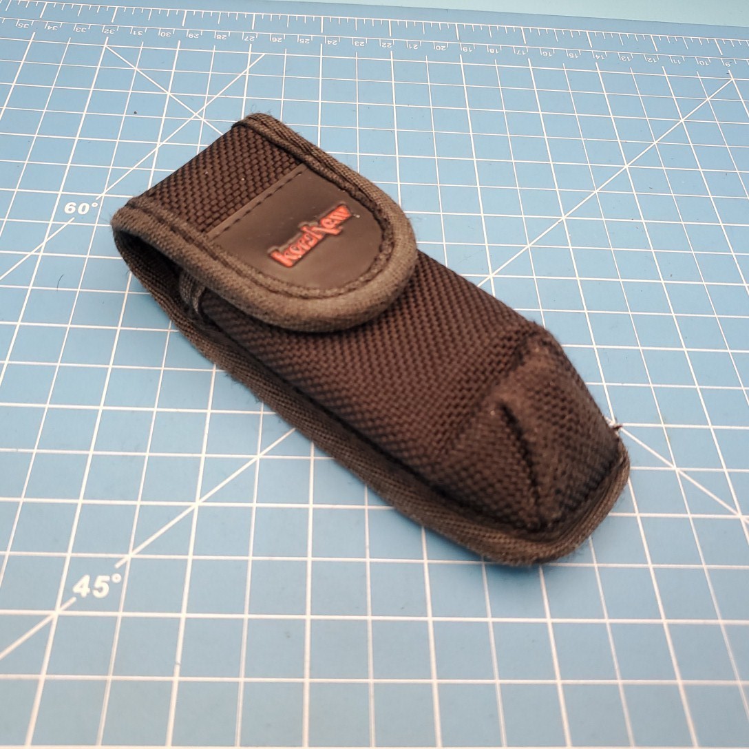 Vintage Kershaw Multitool Sheath Black Nylon Belt Pouch Case
