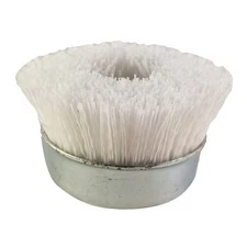 NYALOX BY DICO 7200089 Cup Brush, White, 5/8-11 3"