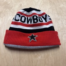 New Era Dallas Cowboys Red Black Winter Beanie Hat