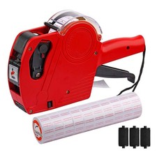 MX-5500 8 Digits Price tag Gun with 5000 Sticker Labels, Pricing Gun Kit for ...