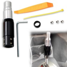 Cueclue 1 Pc Shifter Gear Shift Knob Adapter Aluminum Alloy Converter Shift...