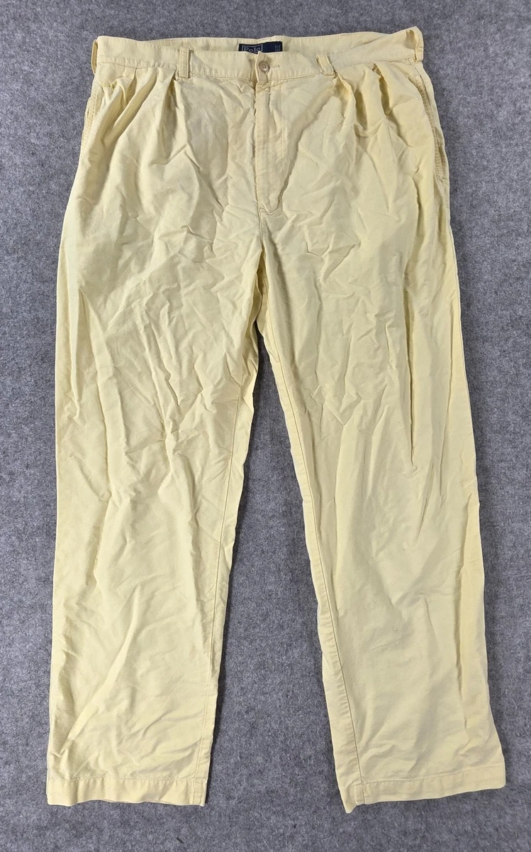 Polo Ralph Lauren Yellow Regular Size Pants for Men for sale | eBay
