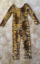 Halloween is Coming Tiger Costume Sz4-6 Very Soft and Stretchy