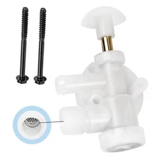 Upgraded Toilet Flush Valve Assembly 385314349 - Camper, Trailer, Boat, & RV 