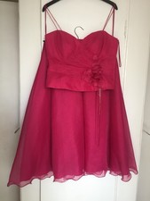 John Charles - Beautiful Cerise Pink Bridesmaid/Prom 2 Piece Outfit - Size 12