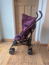 Red Kite Travel Push Me 2U Lightweight Stroller Plum Baby Toddler Buggy 6m+ New