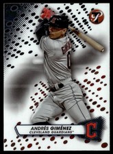 2023 TOPPS PRISTINE ANDRÉS GIMÉNEZ CLEVELAND GUARDIANS #43