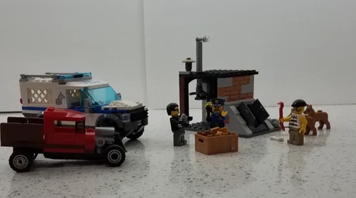 ❤️ LEGO  60048 City Police Dog Unit  Complete W/Minifigures Free Shipping