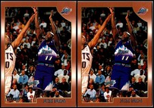 1998 Topps Jacque Vaughn (2) Card Lot - Last Call – Scoop It Up Before It Dis...