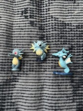Pokémon Horsea Seadra Kingdra  TOMY Figure Nintendo CGTSJ Authentic