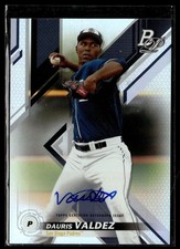 2019 BOWMAN PLATINUM PROSPECT AUTO DAURIS VALDEZ PADRES